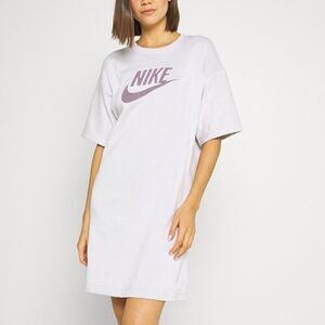 Nike Sportswear NSW Fleece Dress Platinum Gray New